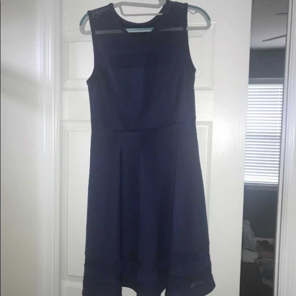 Lulus Navy Cocktail Dress